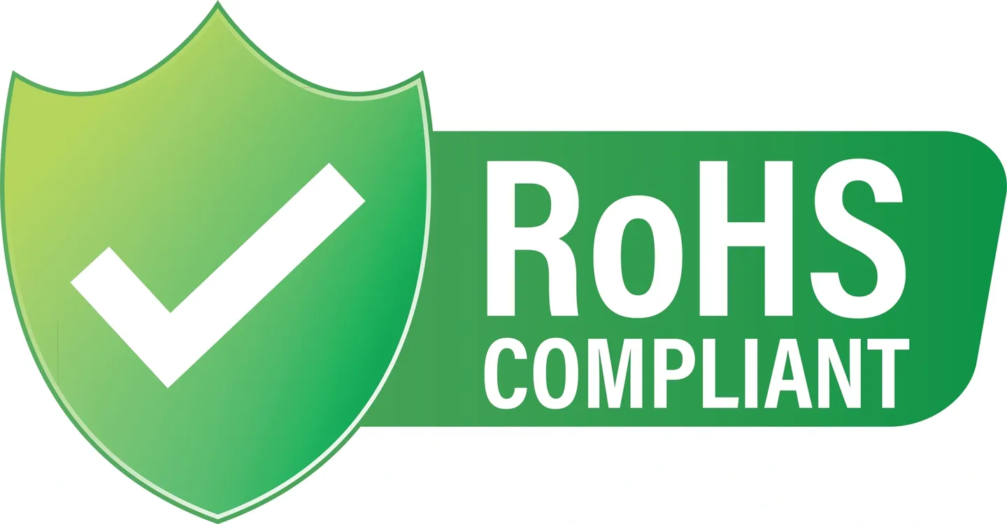 A green shield with the words rohr compliance written underneath it.